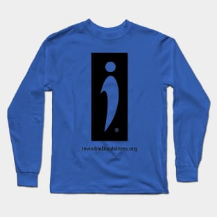 Invisible Disabilities Symbol - Rectangle Long Sleeve T-Shirt